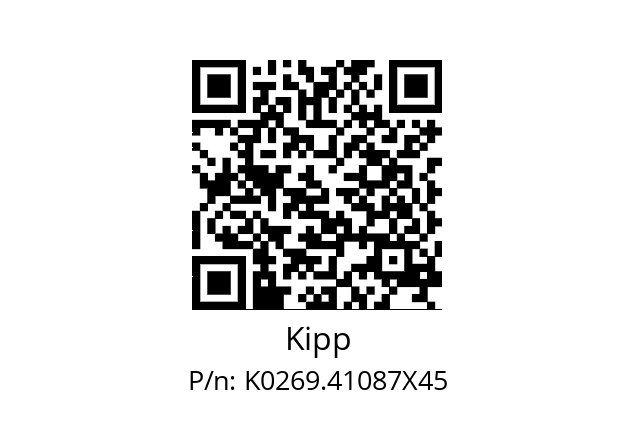   Kipp K0269.41087X45