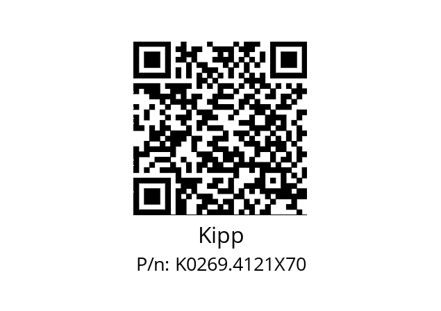   Kipp K0269.4121X70