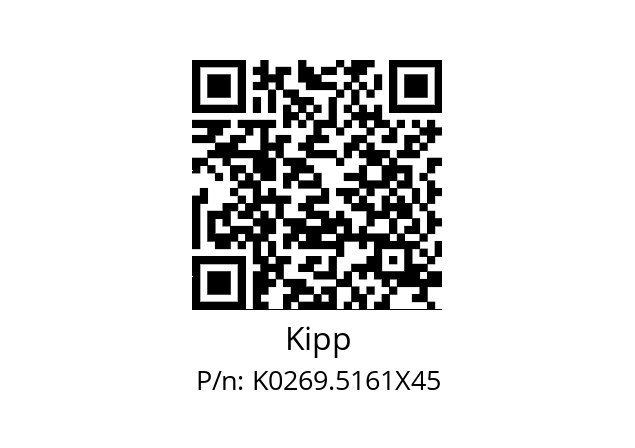   Kipp K0269.5161X45