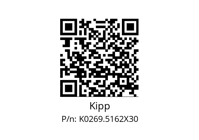   Kipp K0269.5162X30