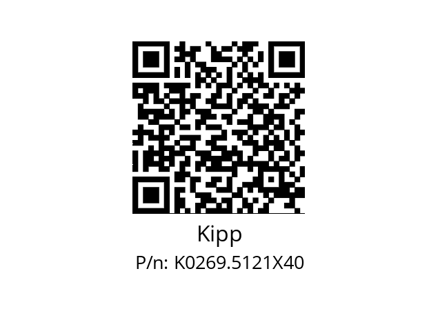   Kipp K0269.5121X40