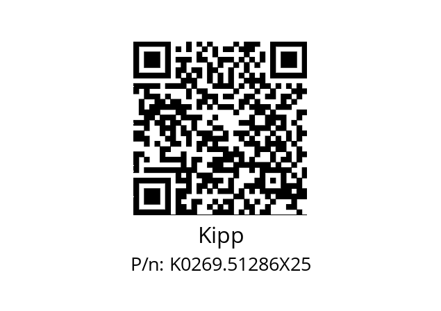   Kipp K0269.51286X25