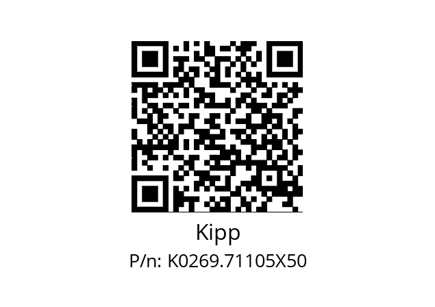   Kipp K0269.71105X50