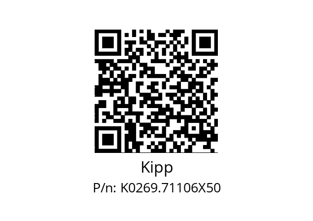   Kipp K0269.71106X50