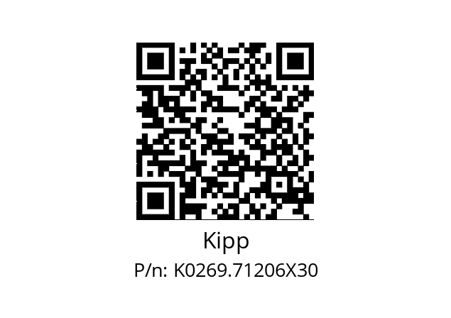   Kipp K0269.71206X30