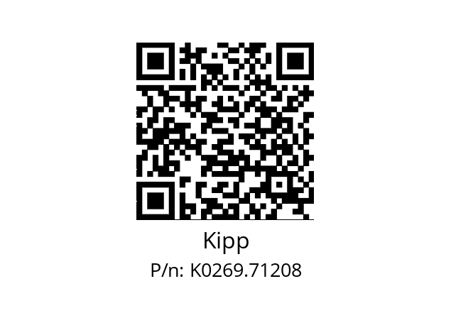   Kipp K0269.71208