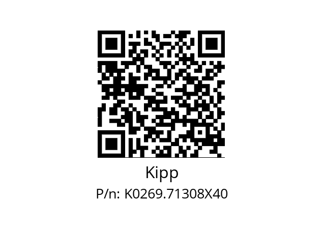   Kipp K0269.71308X40