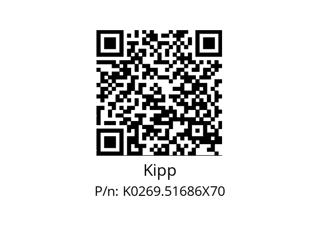   Kipp K0269.51686X70