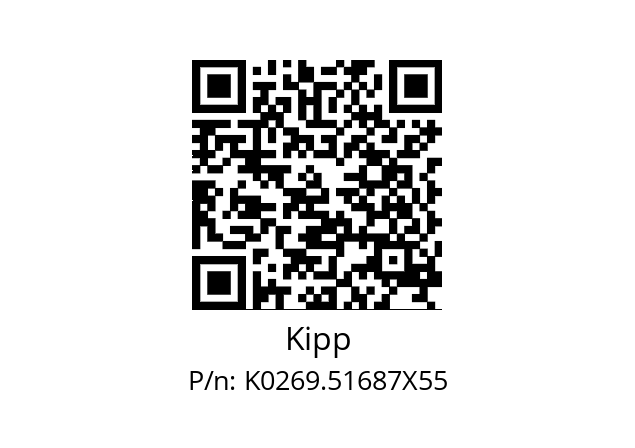   Kipp K0269.51687X55