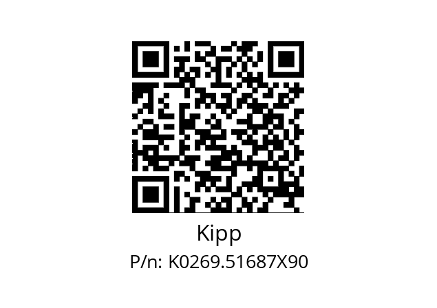   Kipp K0269.51687X90