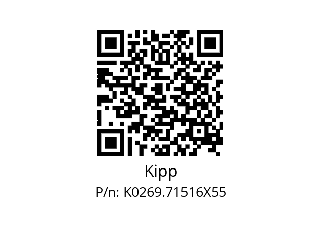   Kipp K0269.71516X55