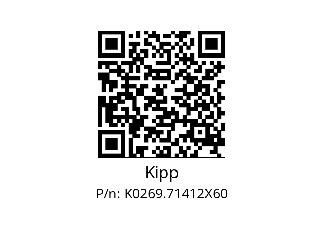   Kipp K0269.71412X60