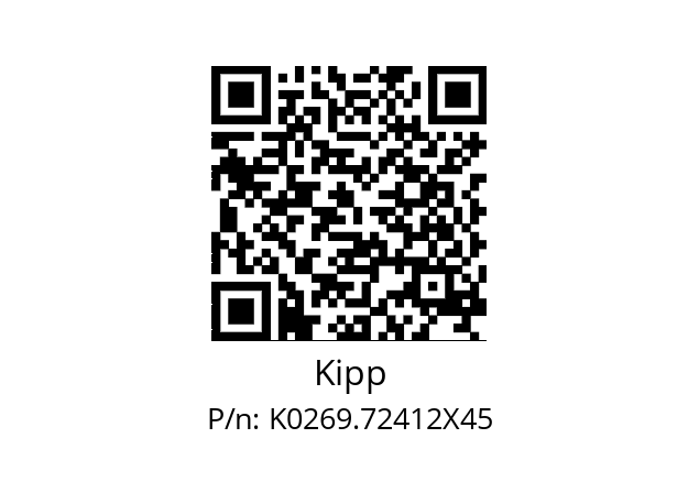   Kipp K0269.72412X45