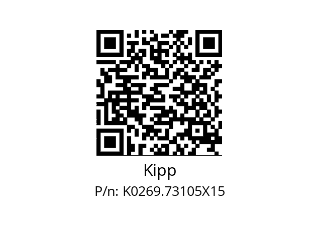   Kipp K0269.73105X15