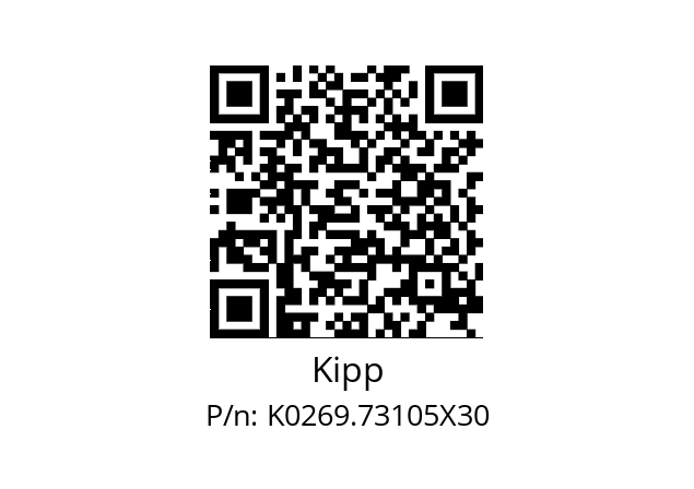   Kipp K0269.73105X30