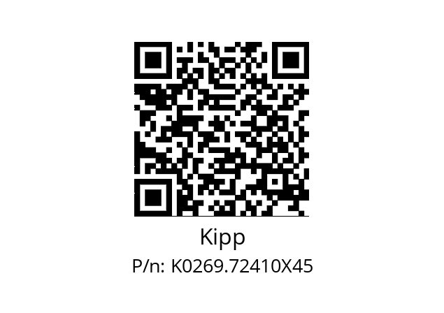   Kipp K0269.72410X45