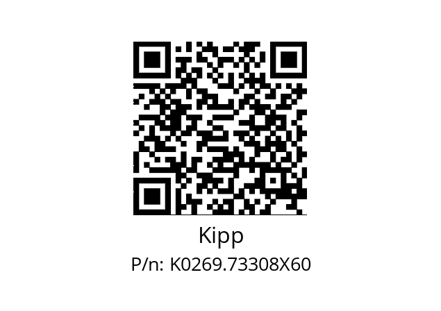   Kipp K0269.73308X60