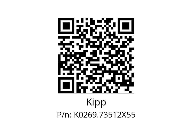   Kipp K0269.73512X55