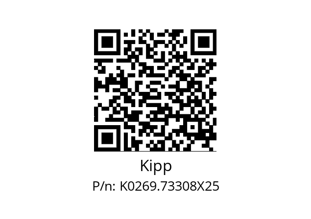   Kipp K0269.73308X25