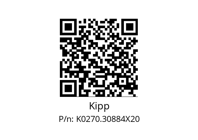   Kipp K0270.30884X20