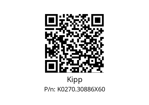   Kipp K0270.30886X60