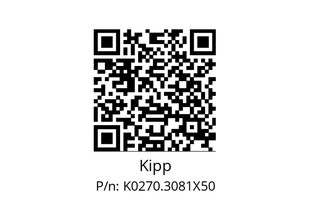   Kipp K0270.3081X50