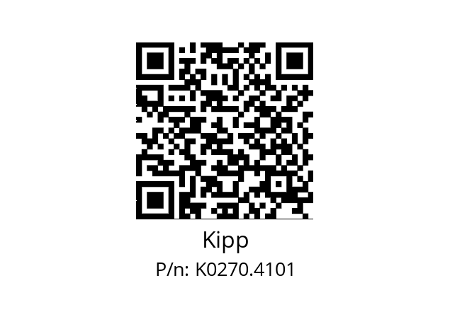   Kipp K0270.4101