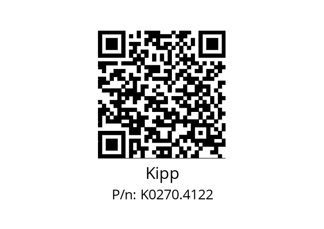   Kipp K0270.4122