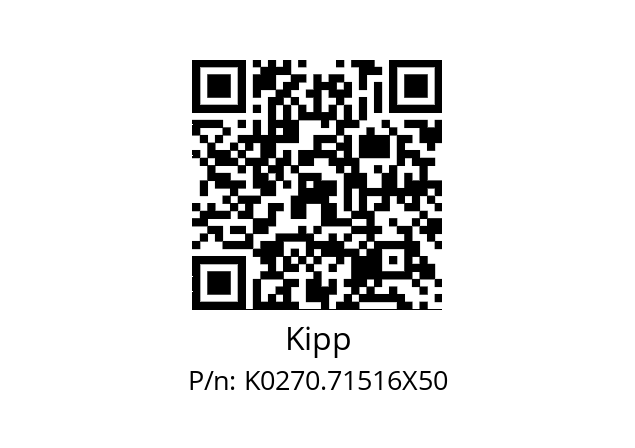   Kipp K0270.71516X50