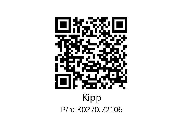   Kipp K0270.72106