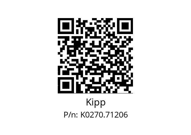   Kipp K0270.71206