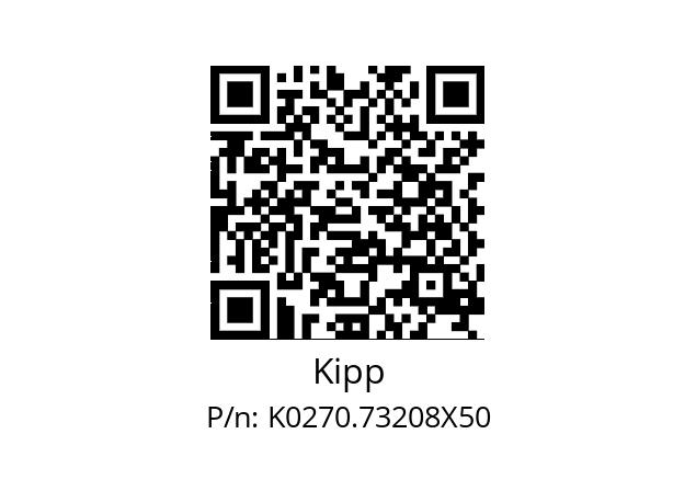   Kipp K0270.73208X50