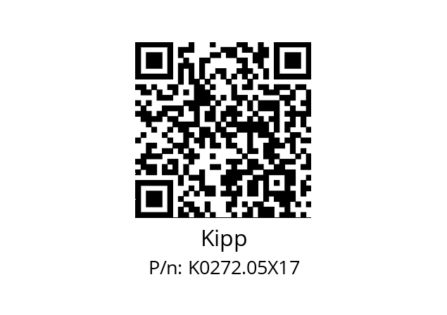   Kipp K0272.05X17