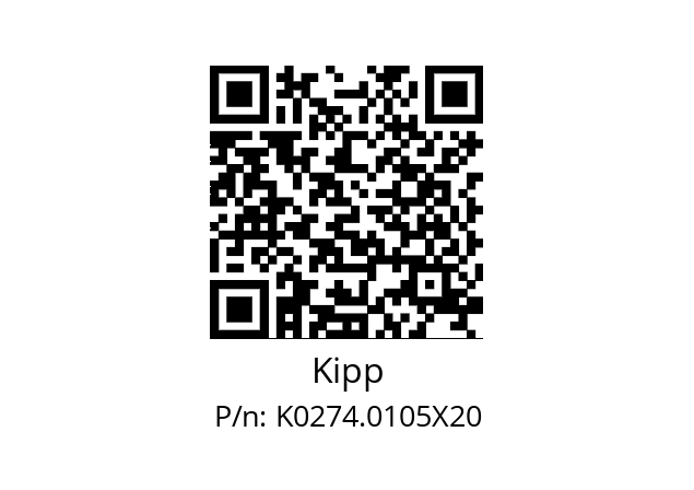   Kipp K0274.0105X20