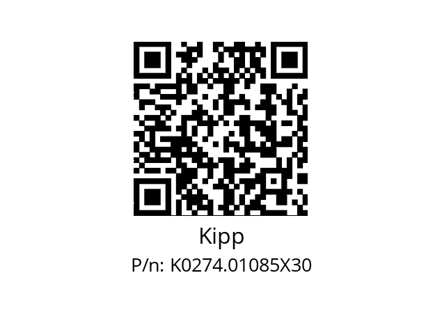   Kipp K0274.01085X30