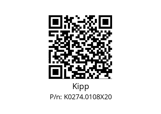   Kipp K0274.0108X20