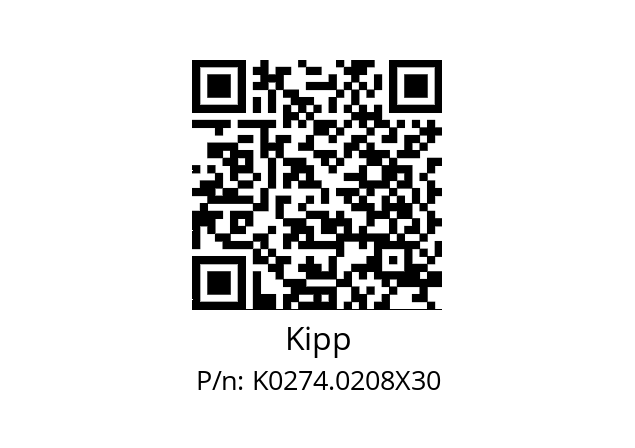   Kipp K0274.0208X30