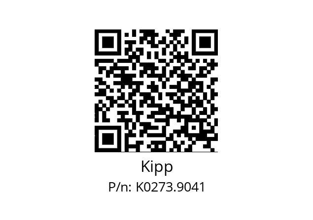   Kipp K0273.9041