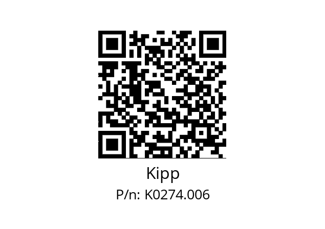   Kipp K0274.006