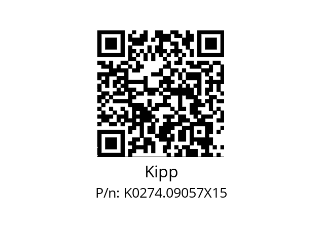   Kipp K0274.09057X15