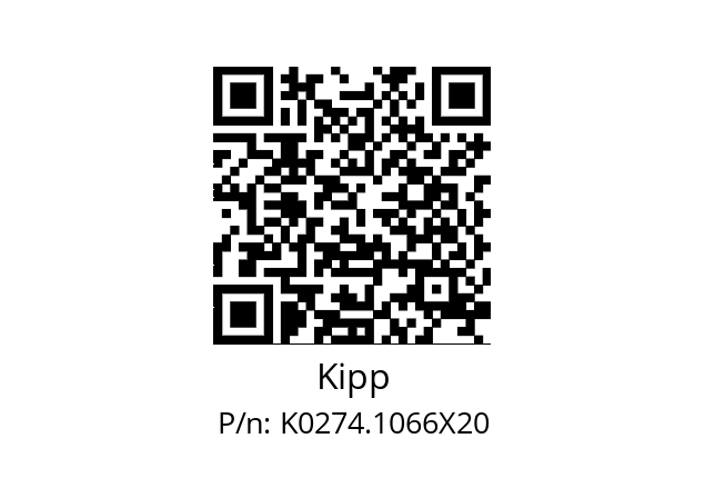   Kipp K0274.1066X20