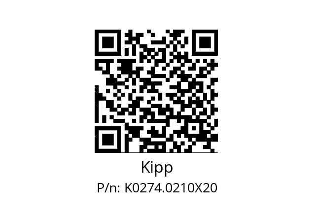   Kipp K0274.0210X20