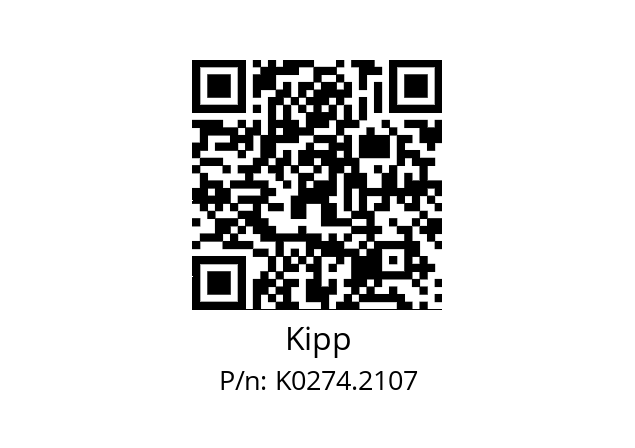   Kipp K0274.2107