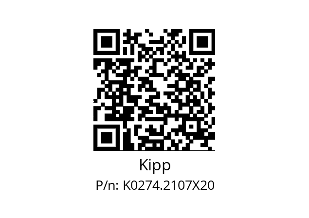   Kipp K0274.2107X20