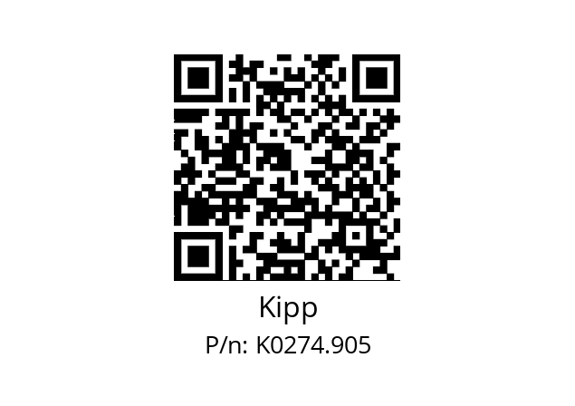   Kipp K0274.905