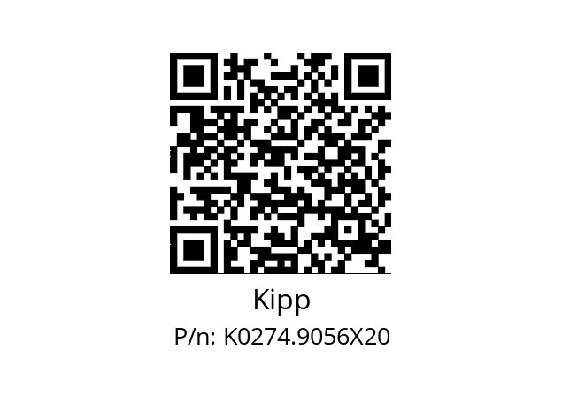   Kipp K0274.9056X20