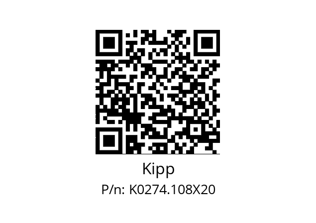   Kipp K0274.108X20