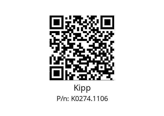   Kipp K0274.1106