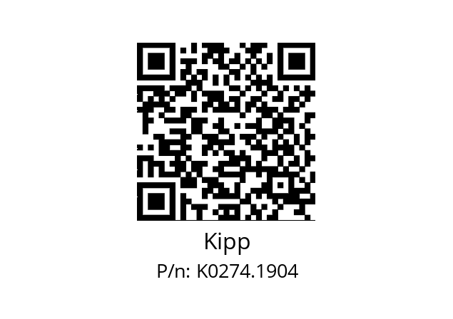   Kipp K0274.1904