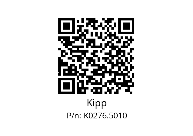   Kipp K0276.5010